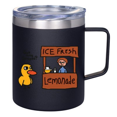 Got Any Grapes Funny Duck Ice Fresh Lemonade 12oz Stainless Steel Coffee Mug