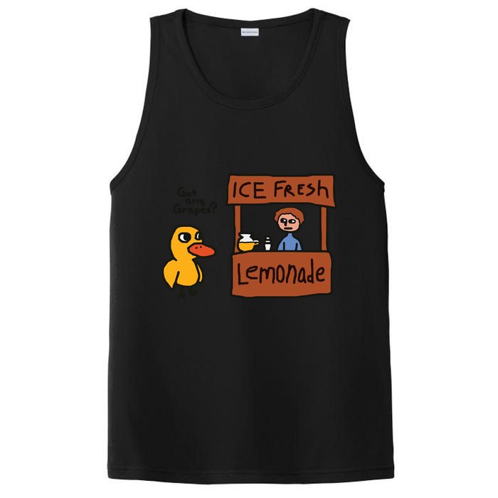 Got Any Grapes Funny Duck Ice Fresh Lemonade PosiCharge Competitor Tank
