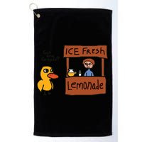 Got Any Grapes Funny Duck Ice Fresh Lemonade Golf Towel
