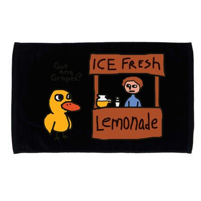 Got Any Grapes Funny Duck Ice Fresh Lemonade Microfiber Hand Towel