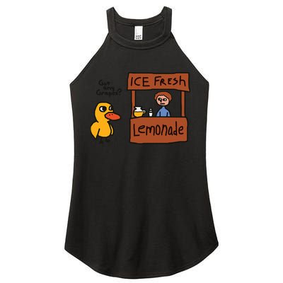 Got Any Grapes Funny Duck Ice Fresh Lemonade Women's Perfect Tri Rocker Tank