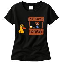 Got Any Grapes Funny Duck Ice Fresh Lemonade Womens T-Shirt