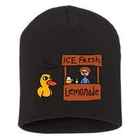 Got Any Grapes Funny Duck Ice Fresh Lemonade Short Acrylic Beanie