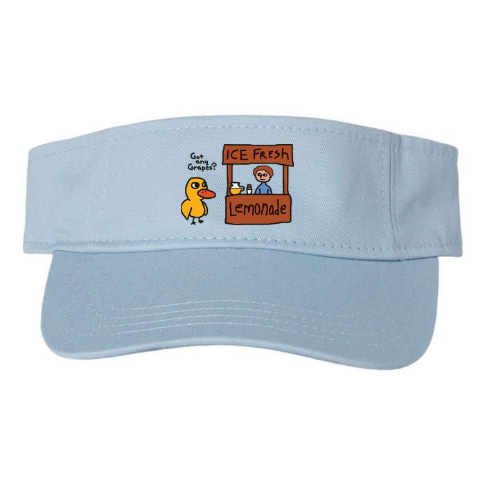 Got Any Grapes Funny Duck Ice Fresh Lemonade Visor