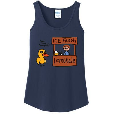 Got Any Grapes Funny Duck Ice Fresh Lemonade Ladies Essential Tank