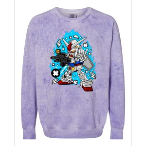 Gundam Addict Colorblast Crewneck Sweatshirt