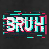 Glitch Aesthetic Gamer Bruh Meme Funny Saying 11oz C Handle Ceramic Mug