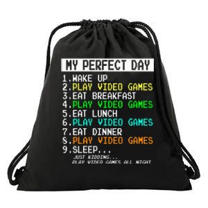 Gaming Apparel Gamer Gifts Drawstring Bag