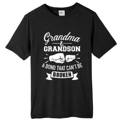 Grandma And Grandson Bond That CanT Be Broken Tall Fusion ChromaSoft Performance T-Shirt