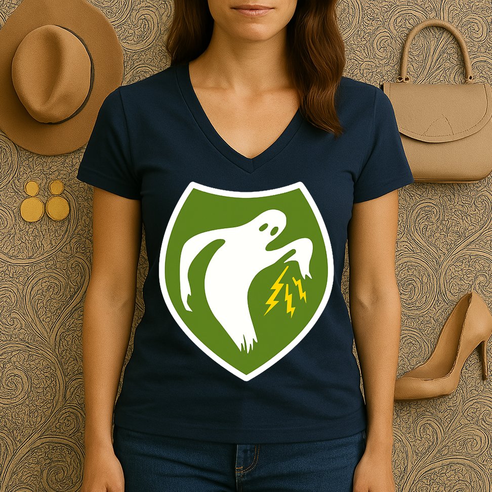 Ghost Army Women's V-Neck T-Shirt