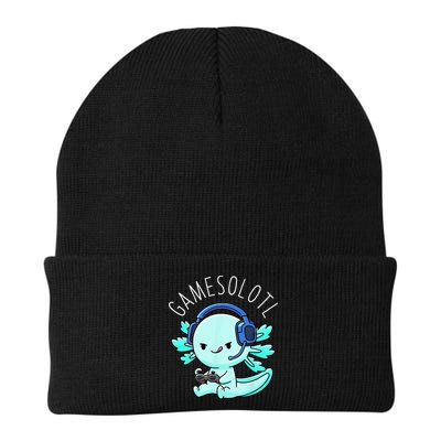 Gamesolotl Axolotl Gamer Anime Gifts Kawaii Beanie