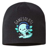 Gamesolotl Axolotl Gamer Anime Gifts Kawaii Sustainable Beanie