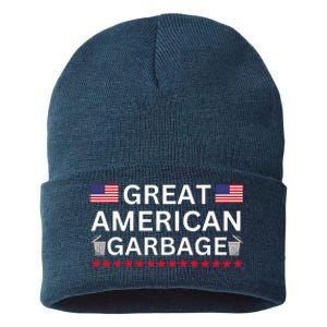 Great American Garbage Support Election Sustainable Knit Beanie