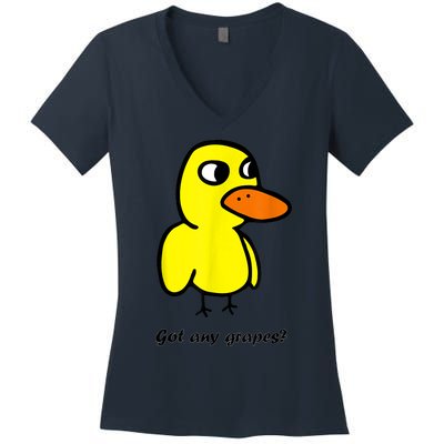 Got Any Grapes Women's V-Neck T-Shirt