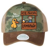 Got Any Grapes The Duck Song Funny Duck Legacy Tie Dye Trucker Hat