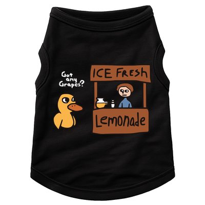 Got Any Grapes The Duck Song Funny Duck Doggie Tank