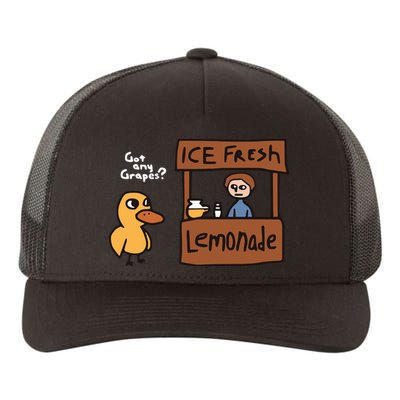 Got Any Grapes The Duck Song Funny Duck Yupoong Adult 5-Panel Trucker Hat