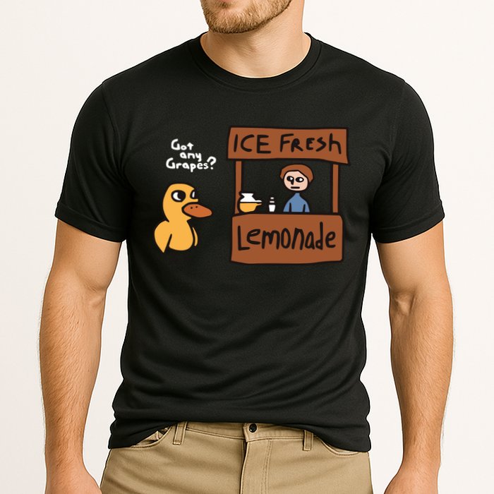 Got Any Grapes The Duck Song Funny Duck Performance Shirt