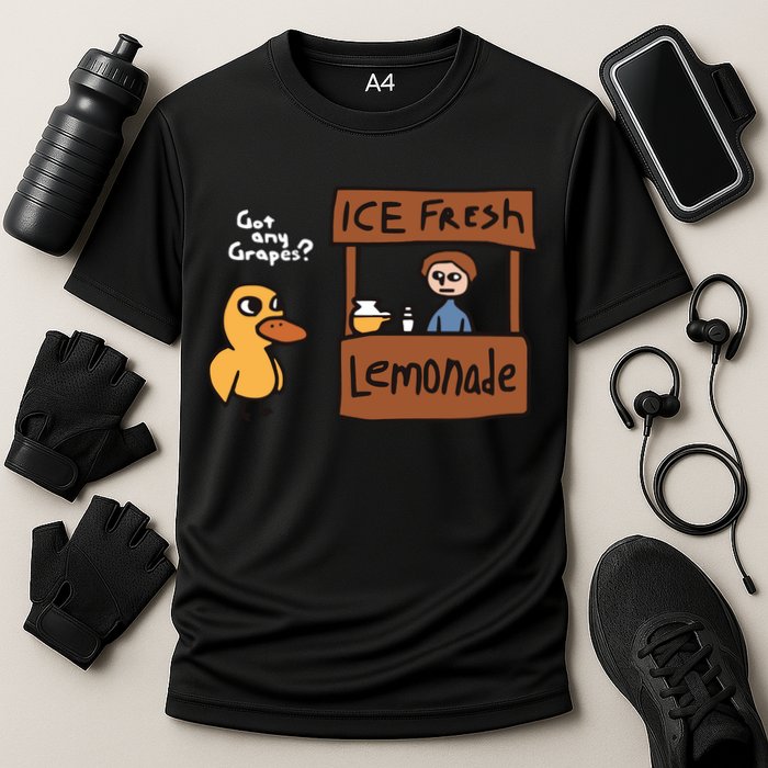 Got Any Grapes The Duck Song Funny Duck Performance Shirt