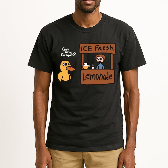 Got Any Grapes The Duck Song Funny Duck Tall T-Shirt