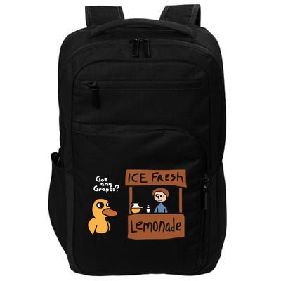 Got Any Grapes The Duck Song Funny Duck Impact Tech Backpack