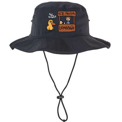 Got Any Grapes The Duck Song Funny Duck Bucket Hat