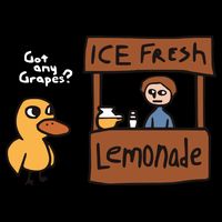 Got Any Grapes The Duck Song Funny Duck Bucket Hat