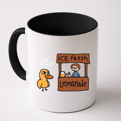 Got Any Grapes The Duck Song Funny Duck Mug