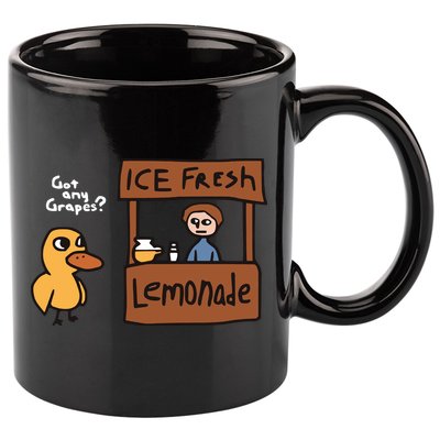 Got Any Grapes The Duck Song Funny Duck 11oz C Handle Ceramic Mug