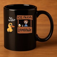 Got Any Grapes The Duck Song Funny Duck 11oz C Handle Ceramic Mug