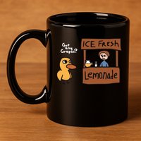 Got Any Grapes The Duck Song Funny Duck 11oz C Handle Ceramic Mug