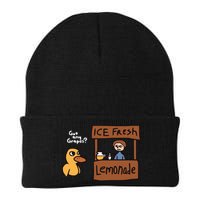 Got Any Grapes The Duck Song Funny Duck Beanie