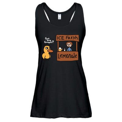Got Any Grapes The Duck Song Funny Duck Ladies Essential Flowy Tank