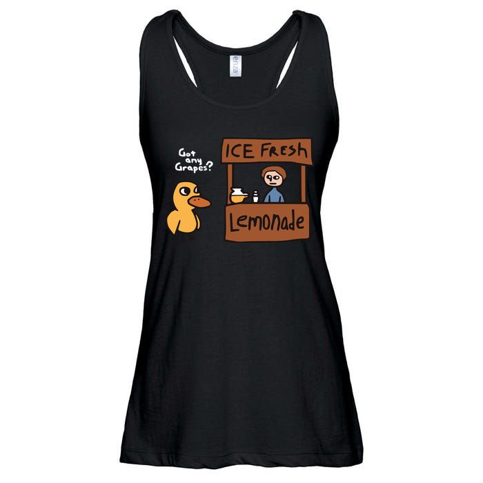 Got Any Grapes The Duck Song Funny Duck Ladies Essential Flowy Tank