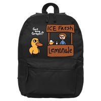Got Any Grapes The Duck Song Funny Duck 16 in Basic Backpack
