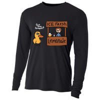 Got Any Grapes The Duck Song Funny Duck Cooling Performance Long Sleeve Crew