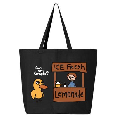 Got Any Grapes The Duck Song Funny Duck 25L Jumbo Tote