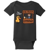 Got Any Grapes The Duck Song Funny Duck Baby Bodysuit