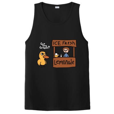 Got Any Grapes The Duck Song Funny Duck PosiCharge Competitor Tank