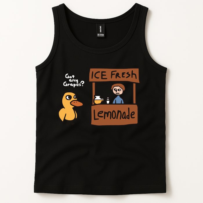Got Any Grapes The Duck Song Funny Duck Tank Top
