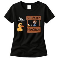 Got Any Grapes The Duck Song Funny Duck Womens T-Shirt