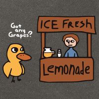 Got Any Grapes The Duck Song Funny Duck Cotton Canvas Backpack