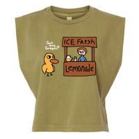 Got Any Grapes The Duck Song Funny Duck Garment-Dyed Women's Muscle Tee