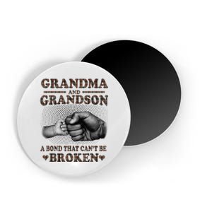 Grandma and Grandson A Bond That Can't Be Broken Mother Day Magnet