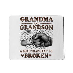 Grandma and Grandson A Bond That Can't Be Broken Mother Day Mousepad