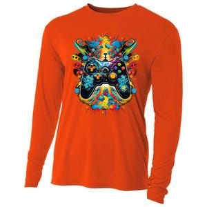 Gamer Aesthetic Graphic Gaming Video Cooling Performance Long Sleeve Crew