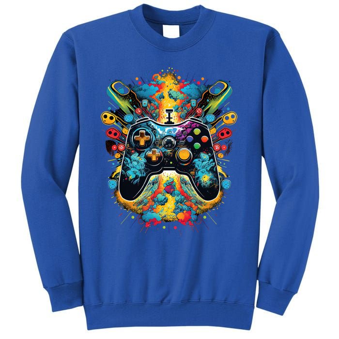 Gamer Aesthetic Graphic Gaming Video Tall Sweatshirt