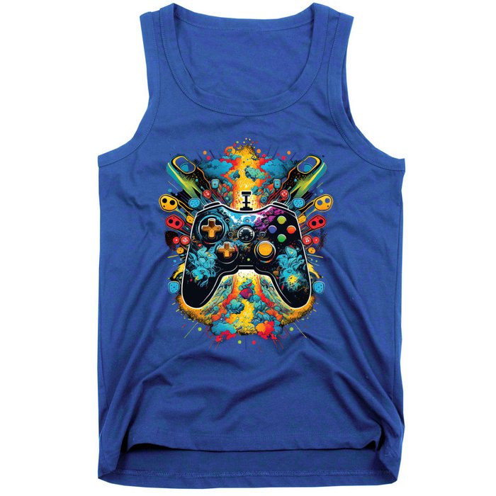 Gamer Aesthetic Graphic Gaming Video Tank Top