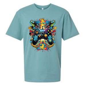 Gamer Aesthetic Graphic Gaming Video Sueded Cloud Jersey T-Shirt