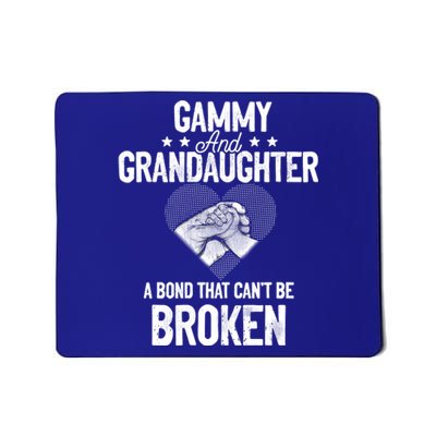 Gammy And Granddaughter A Bond That Can't Be Broken Gift Mousepad